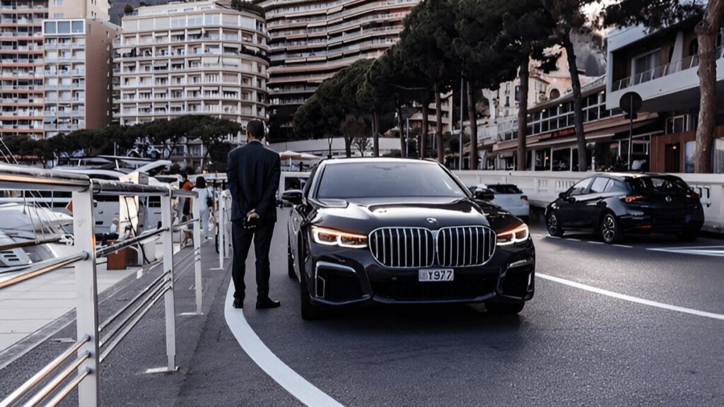 BMW i7 in Los Angeles - RU Transportation