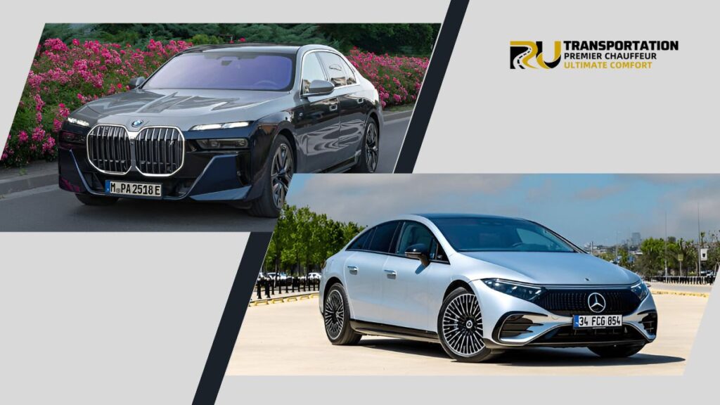 BMW i7 or Mercedes EQS - RU Transportation