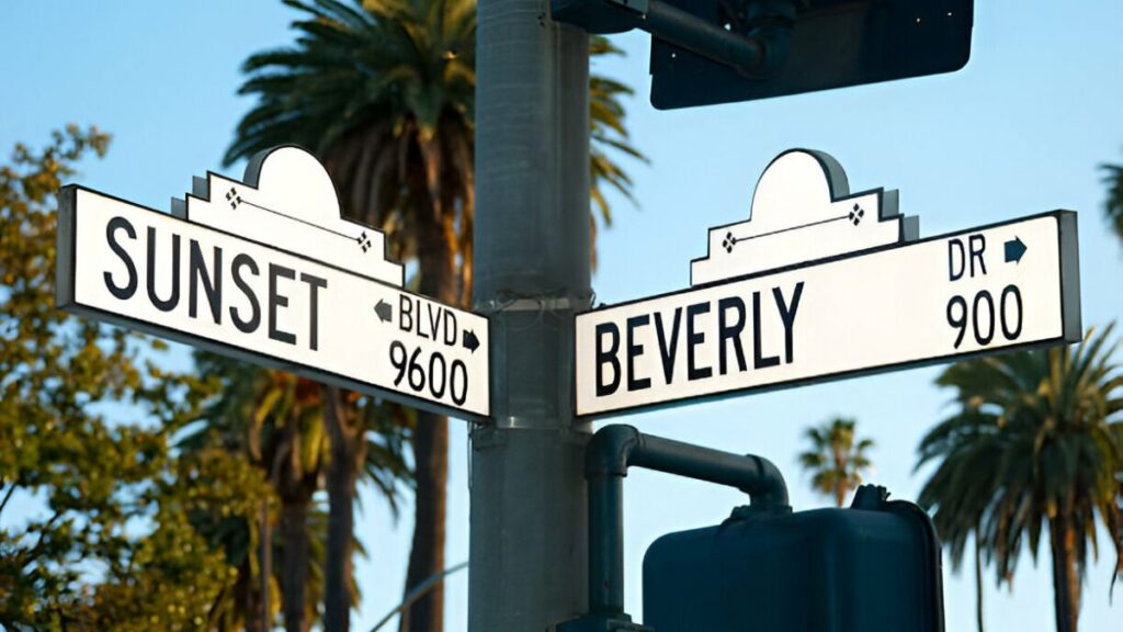 Hollywood and Beverly Hills